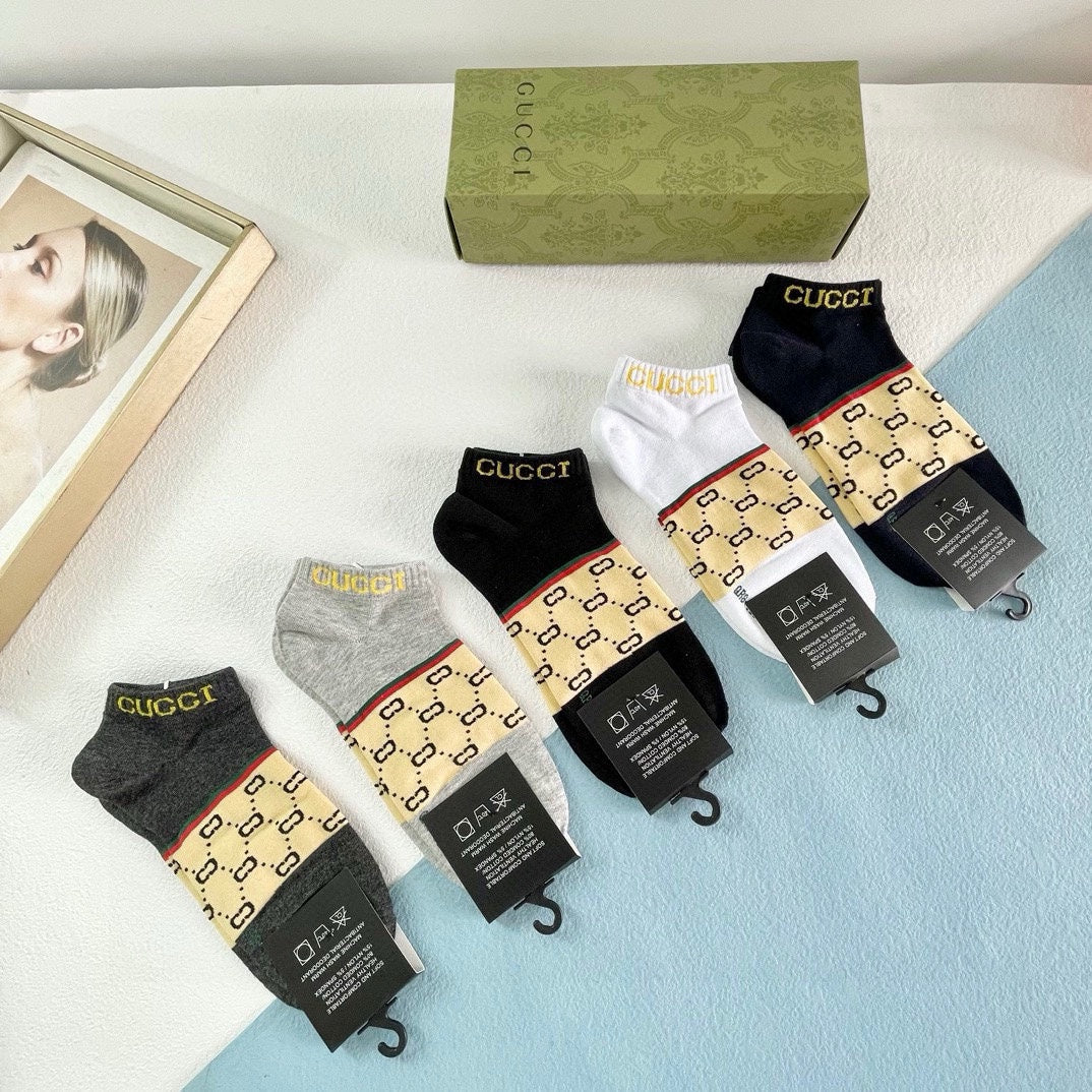 GUCCI ANKLE SOCKS 427549 (1 BOX)