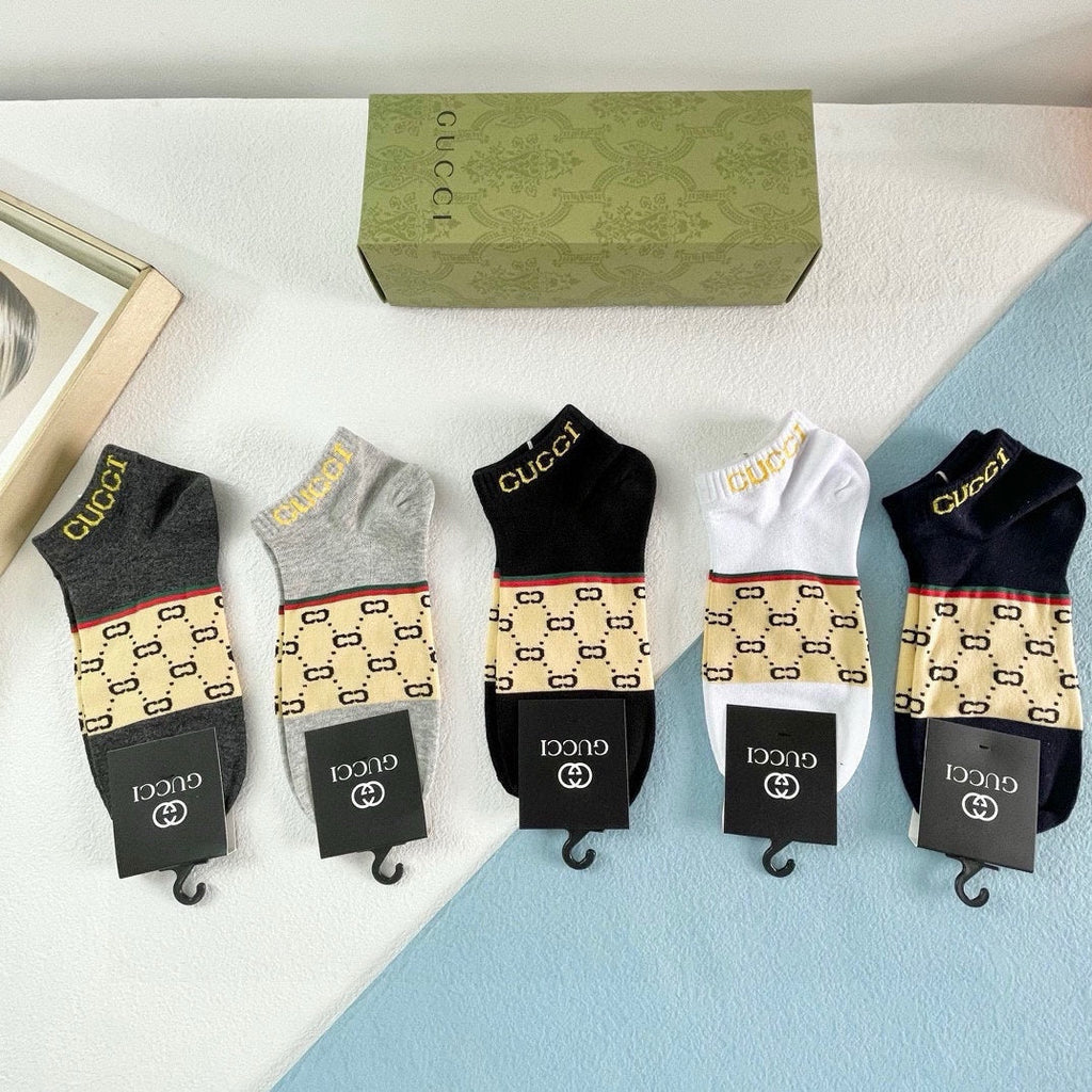GUCCI ANKLE SOCKS 427549 (1 BOX)