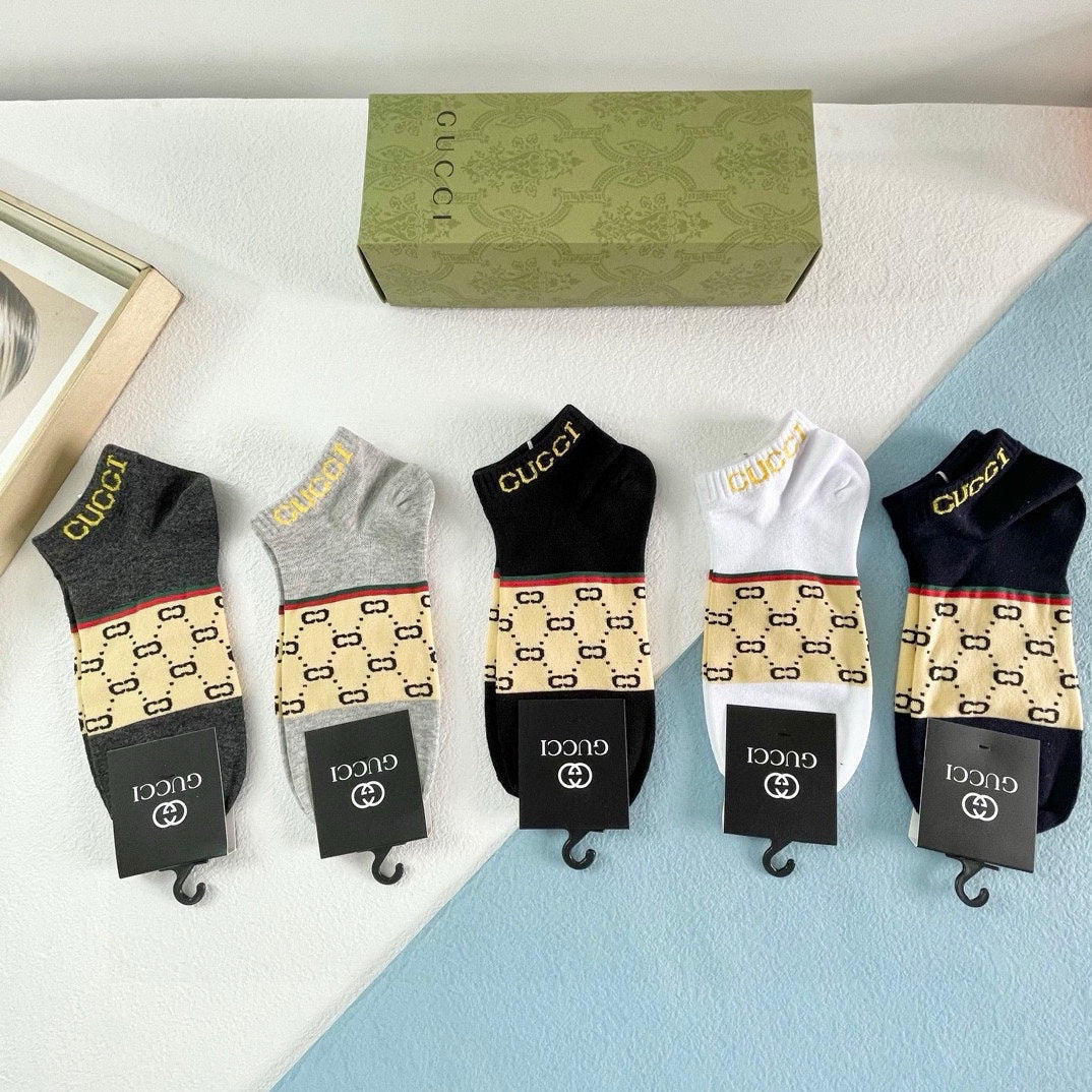 GUCCI ANKLE SOCKS 427549 (1 BOX)