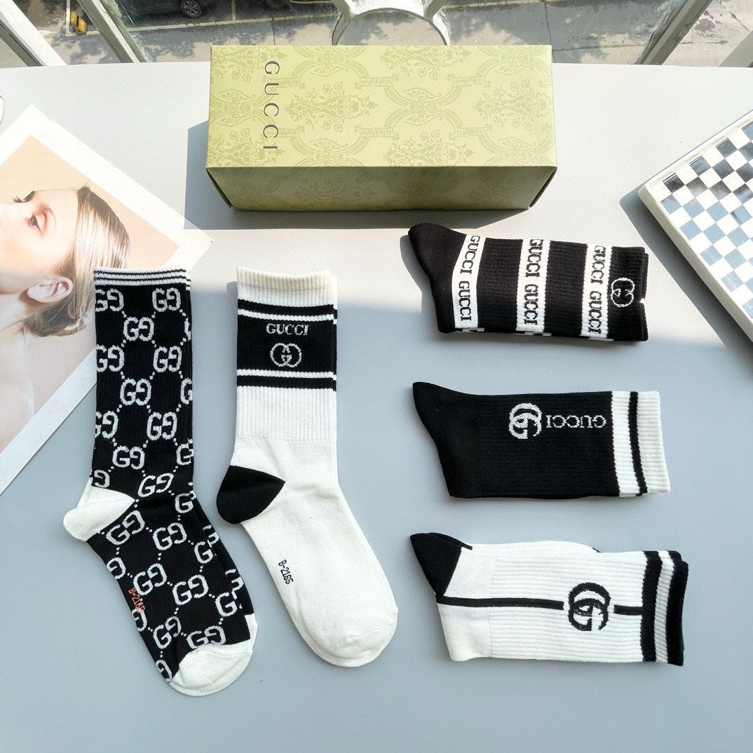 GUCCI CREW SOCKS 427549 (1 BOX)