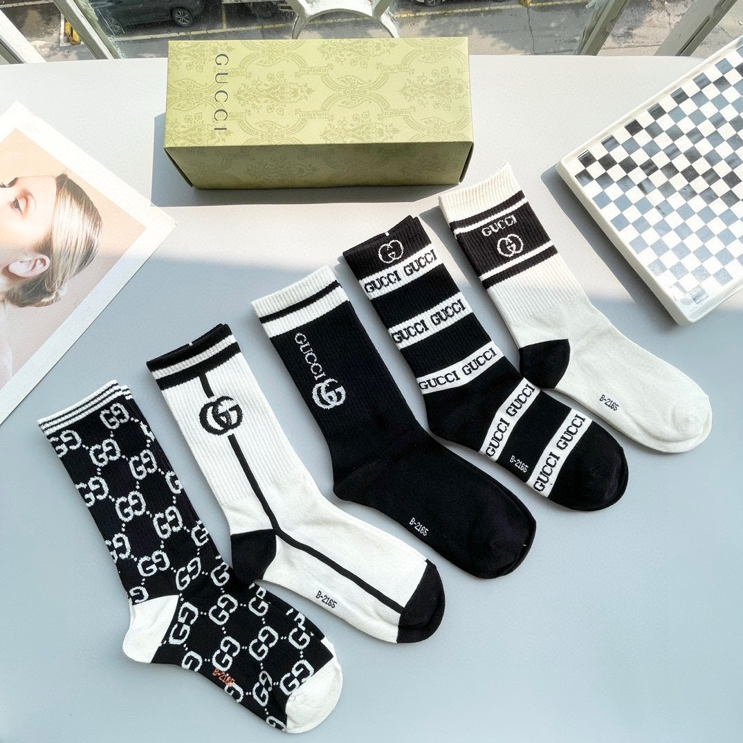 GUCCI CREW SOCKS 427549 (1 BOX)