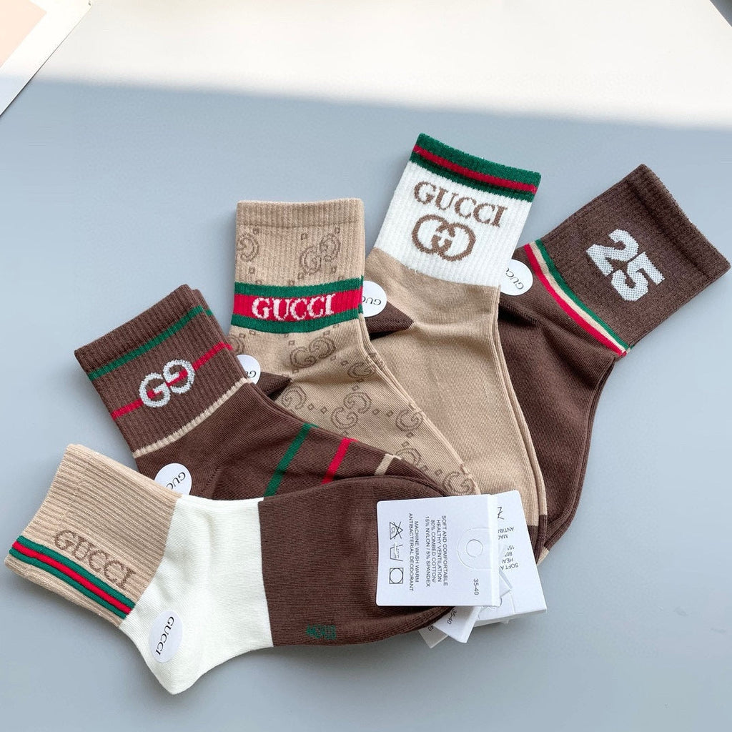 GUCCI LOW-CUT SOCKS 427550 (1 BOX)