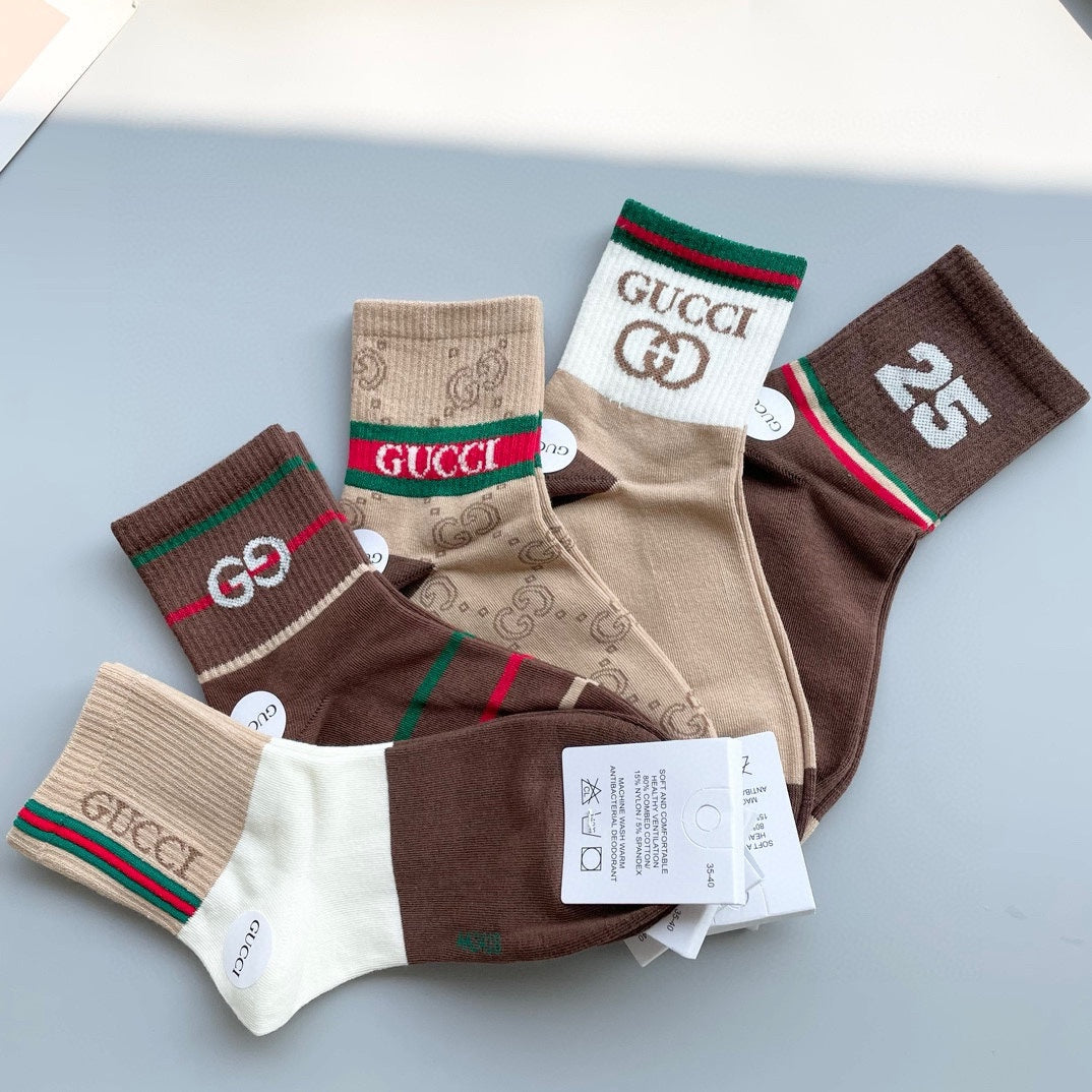 GUCCI LOW-CUT SOCKS 427550 (1 BOX)