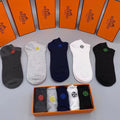 HERMES LOW-CUT SOCKS 102666 (1 BOX)