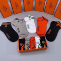 HERMES FLAT SOCKS 289476 (1 BOX)