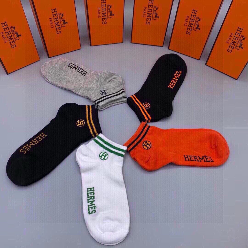 HERMES FLAT SOCKS 289476 (1 BOX)