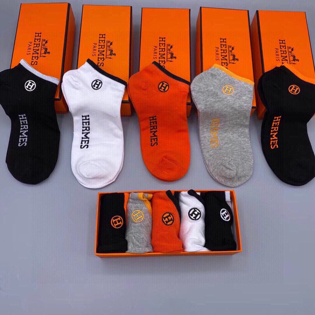 HERMES FLAT SOCKS 289477 (1 BOX)