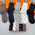 HERMES LOW-CUT SOCKS 406382 (1 BOX)