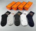 HERMES LOW-CUT SOCKS 423875 (1 BOX)
