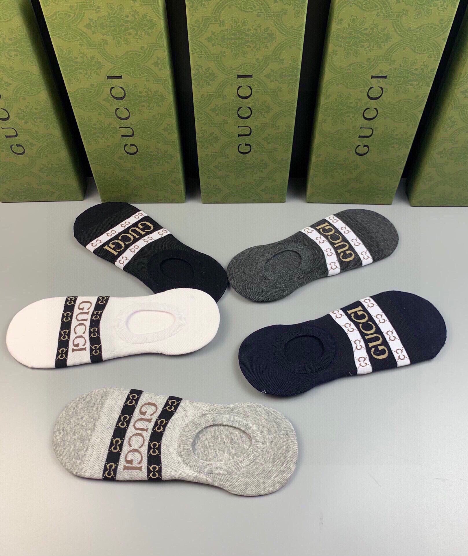 GUCCI FLAT SOCKS 427656 (1 BOX)
