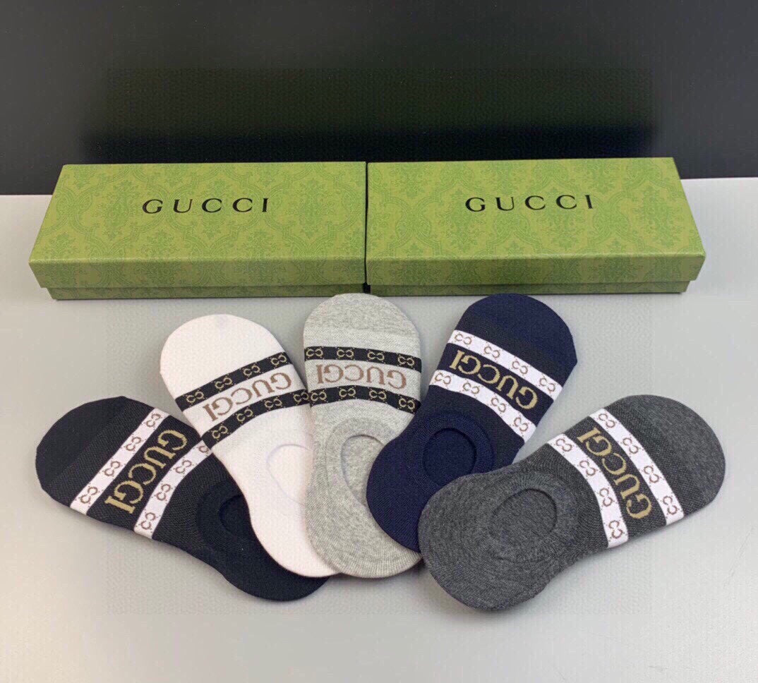 GUCCI FLAT SOCKS 427656 (1 BOX)