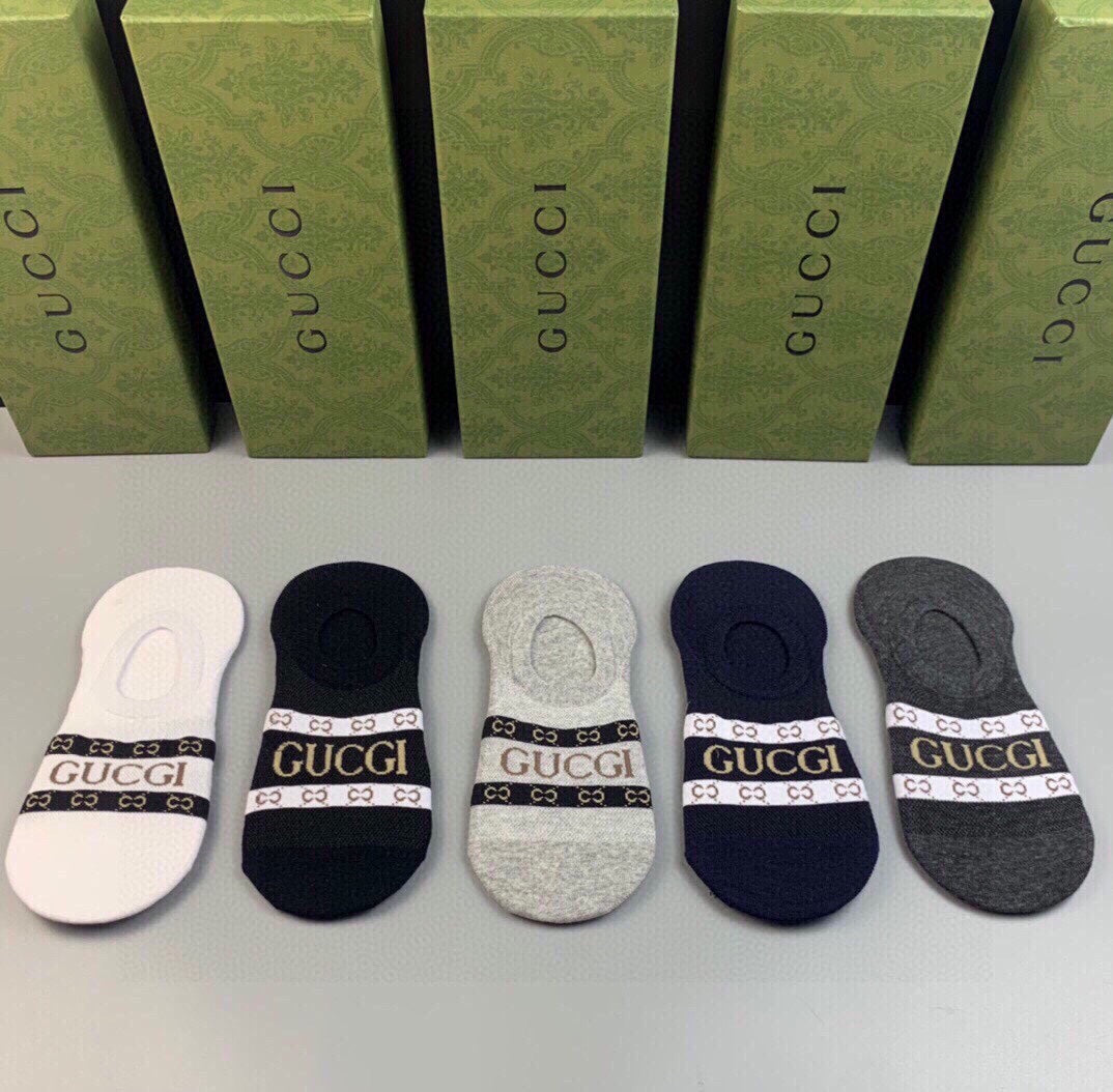 GUCCI FLAT SOCKS 427656 (1 BOX)