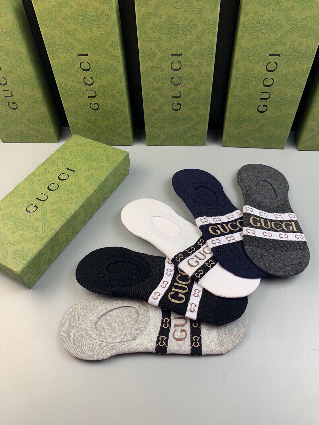 GUCCI FLAT SOCKS 427656 (1 BOX)