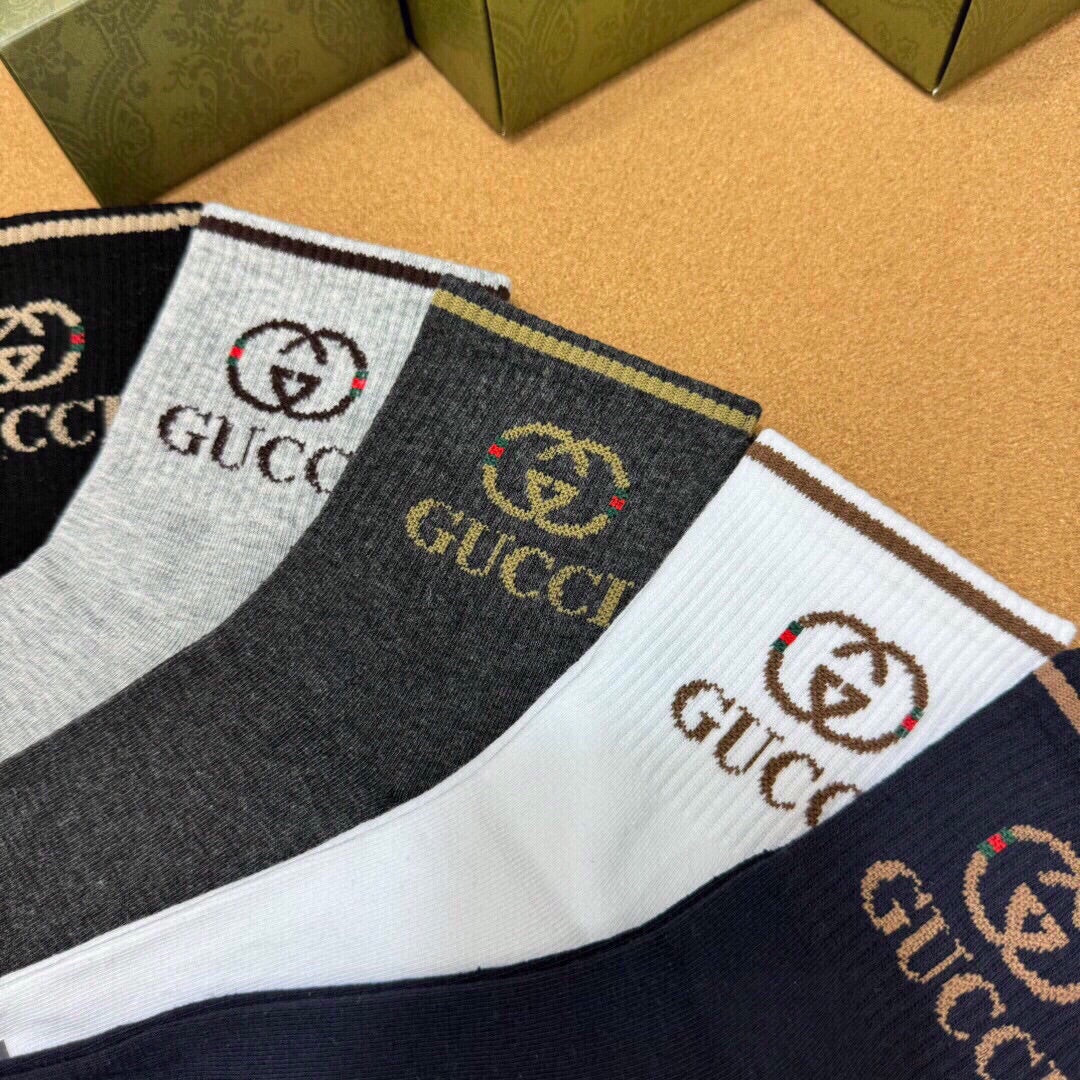 GUCCI CREW SOCKS 427664 (1 BOX)