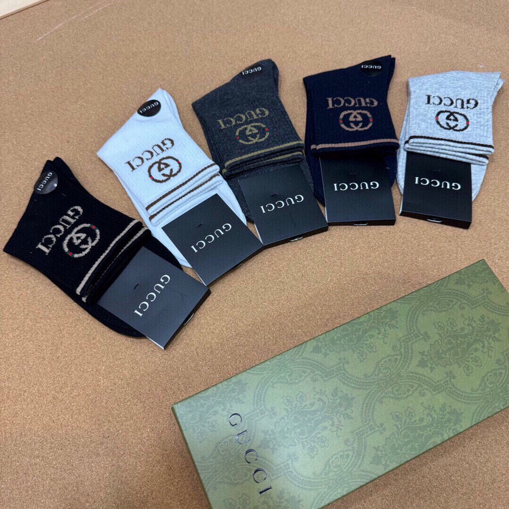 GUCCI CREW SOCKS 427664 (1 BOX)