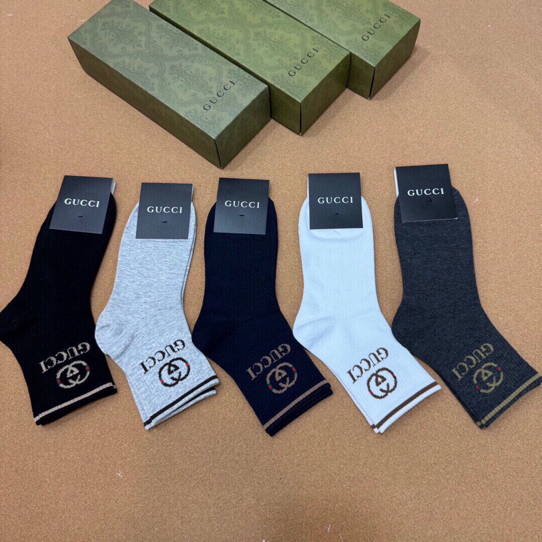 GUCCI CREW SOCKS 427664 (1 BOX)