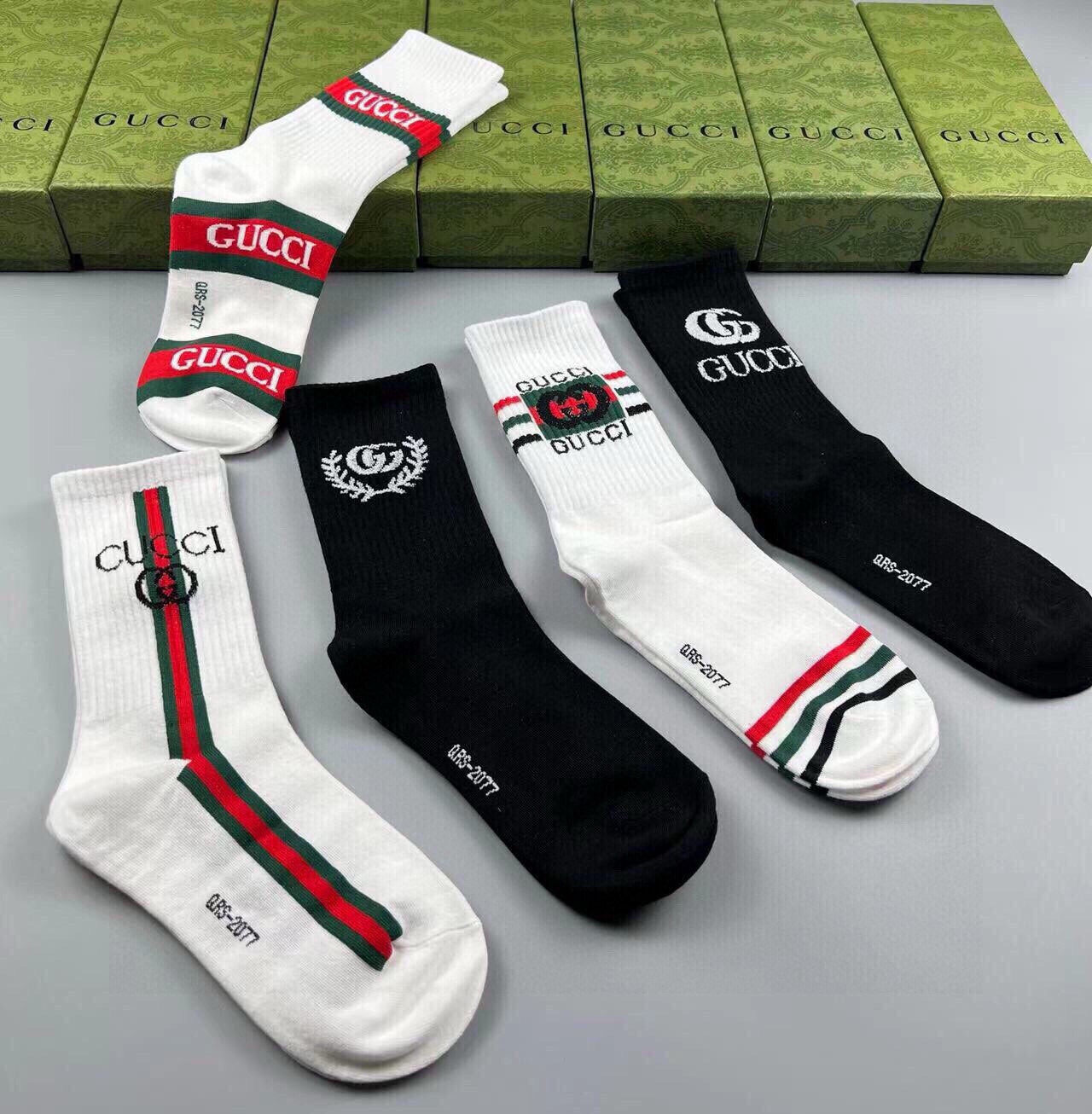 GUCCI CREW SOCKS 427668 (1 BOX)