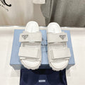 PRADA STRAP SANLS WHITE CALFSKIN